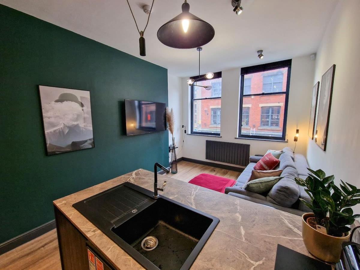 Stunning Northern Quarter Flat 맨체스터 외부 사진